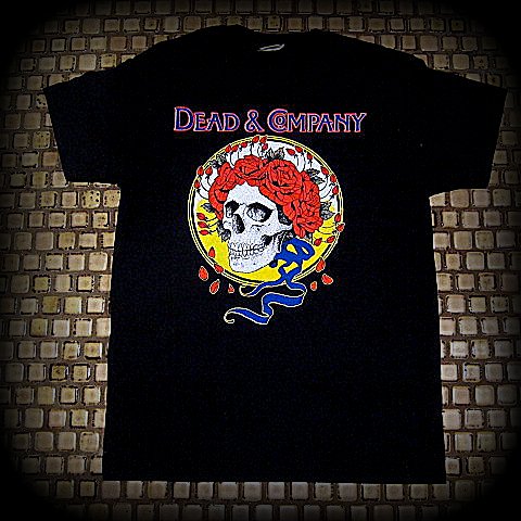 Grateful Dead/ Dead & Company / Skull with roses